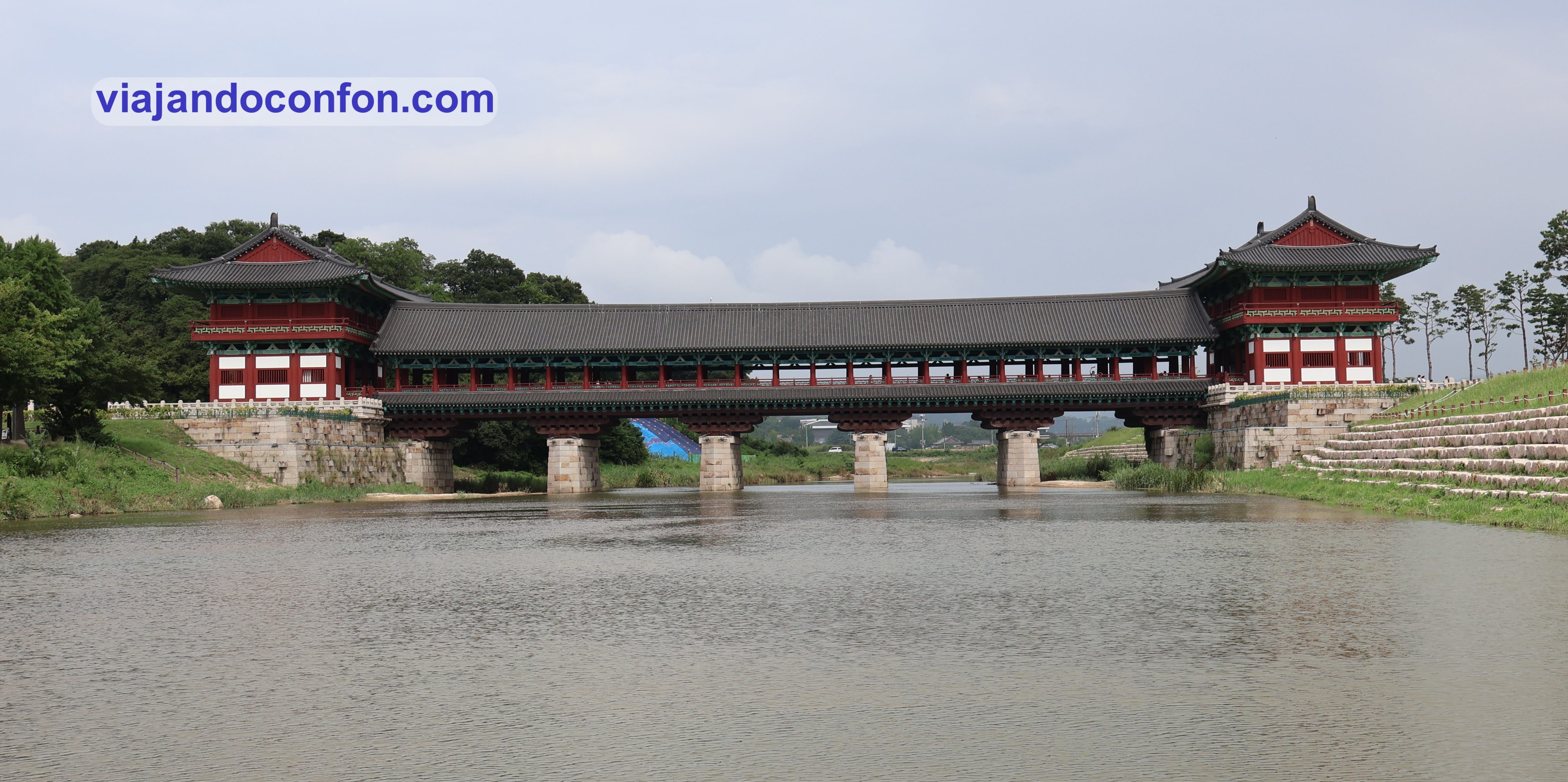 Puente Woljeong 경주 월정교