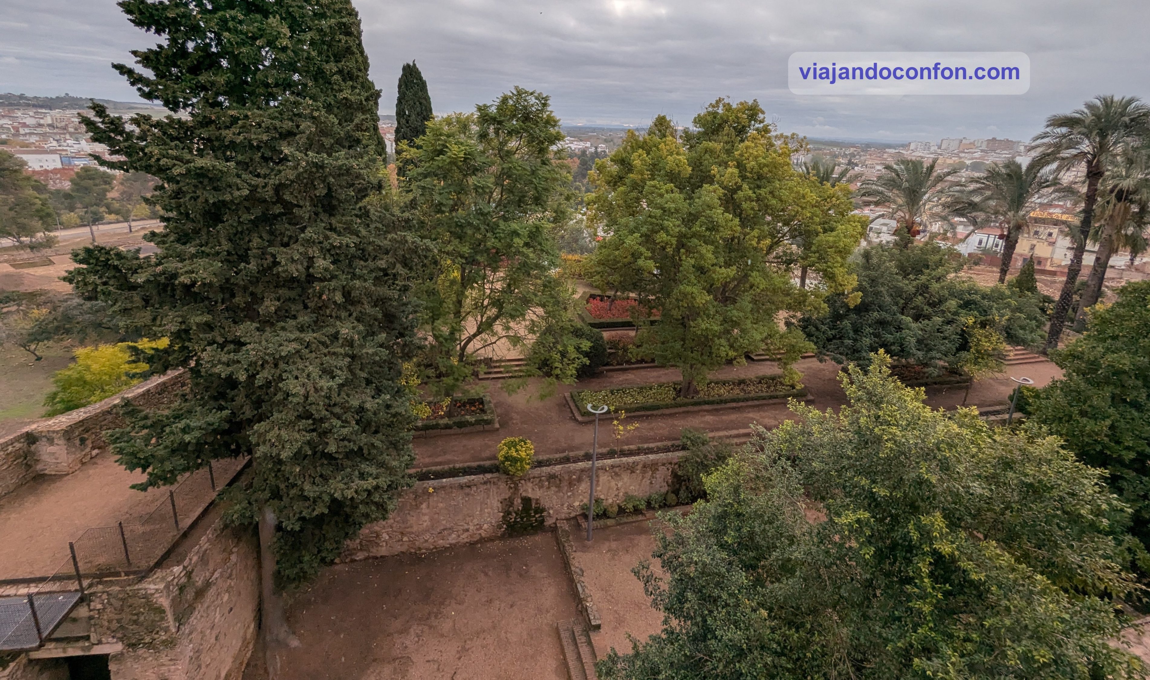 jardines de la galera badajoz
