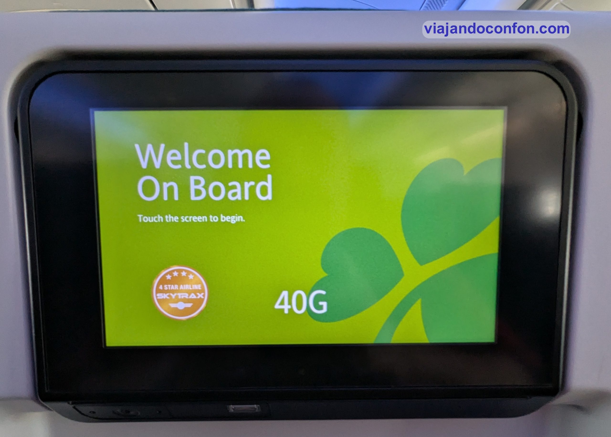 Volar con aer lingus