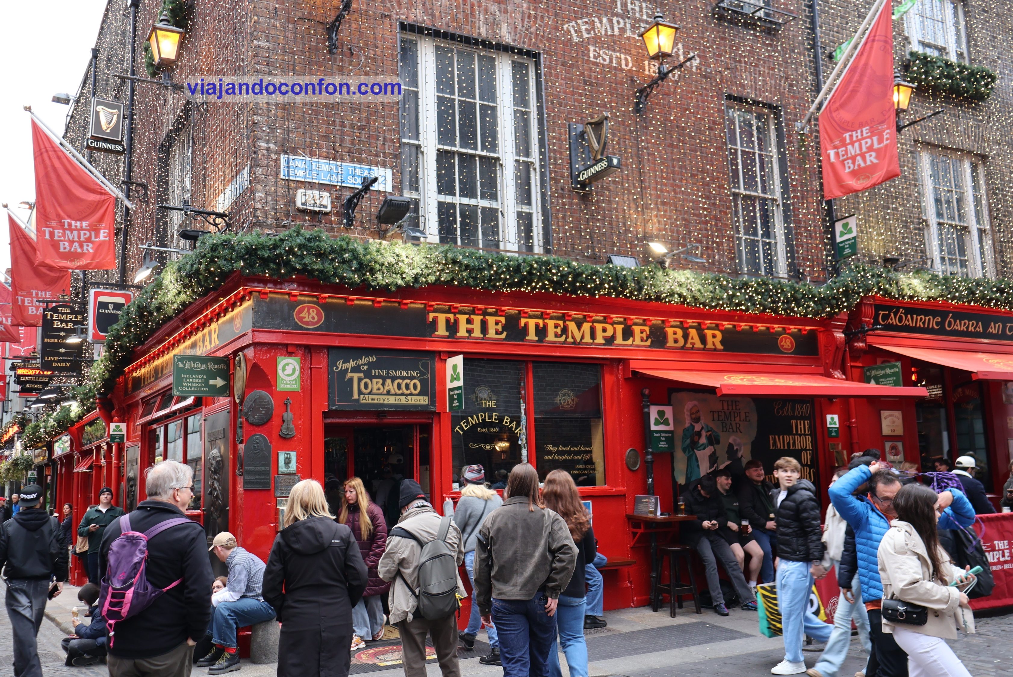 The temple bar pub