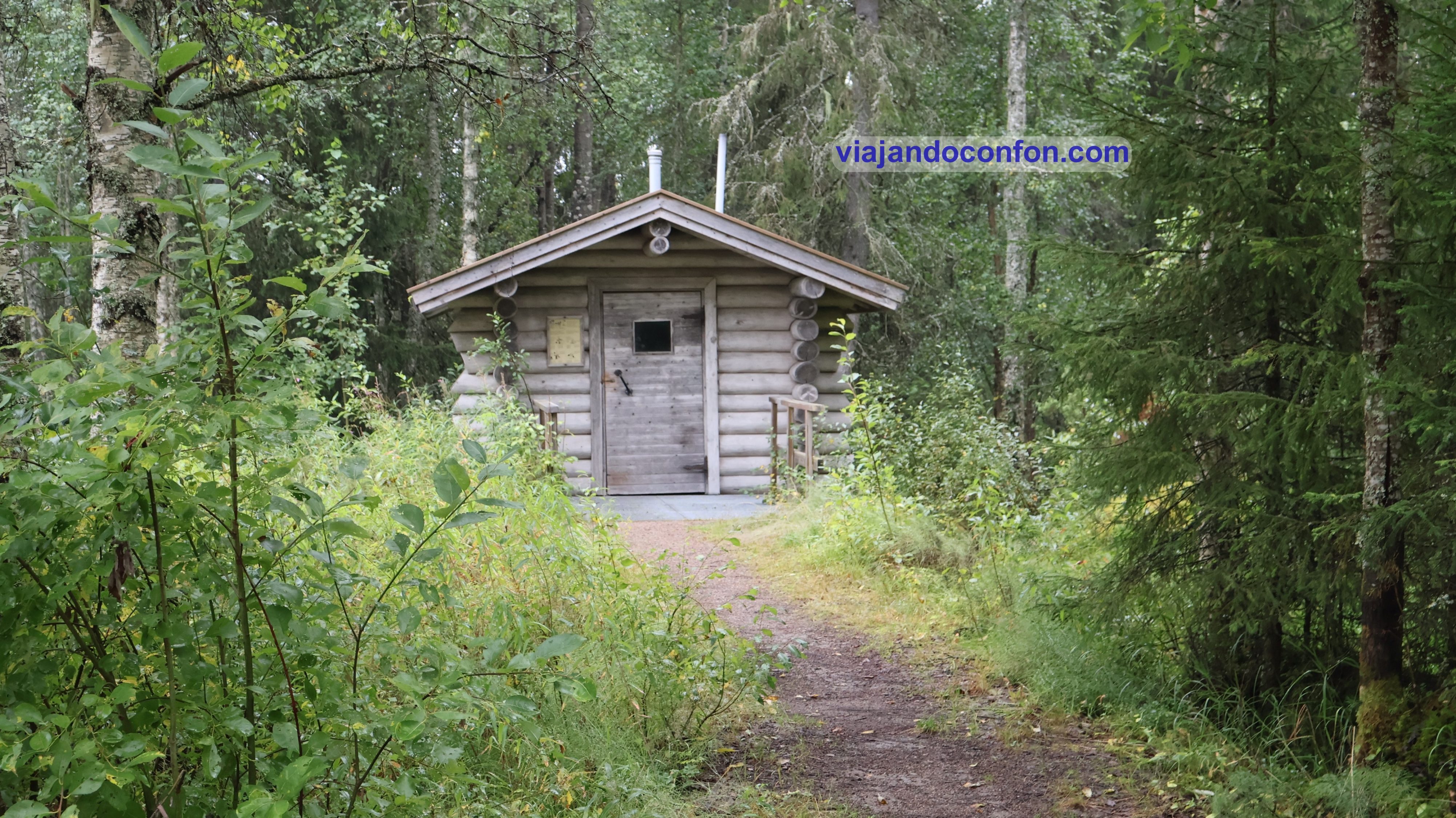 Baño en finlandia
