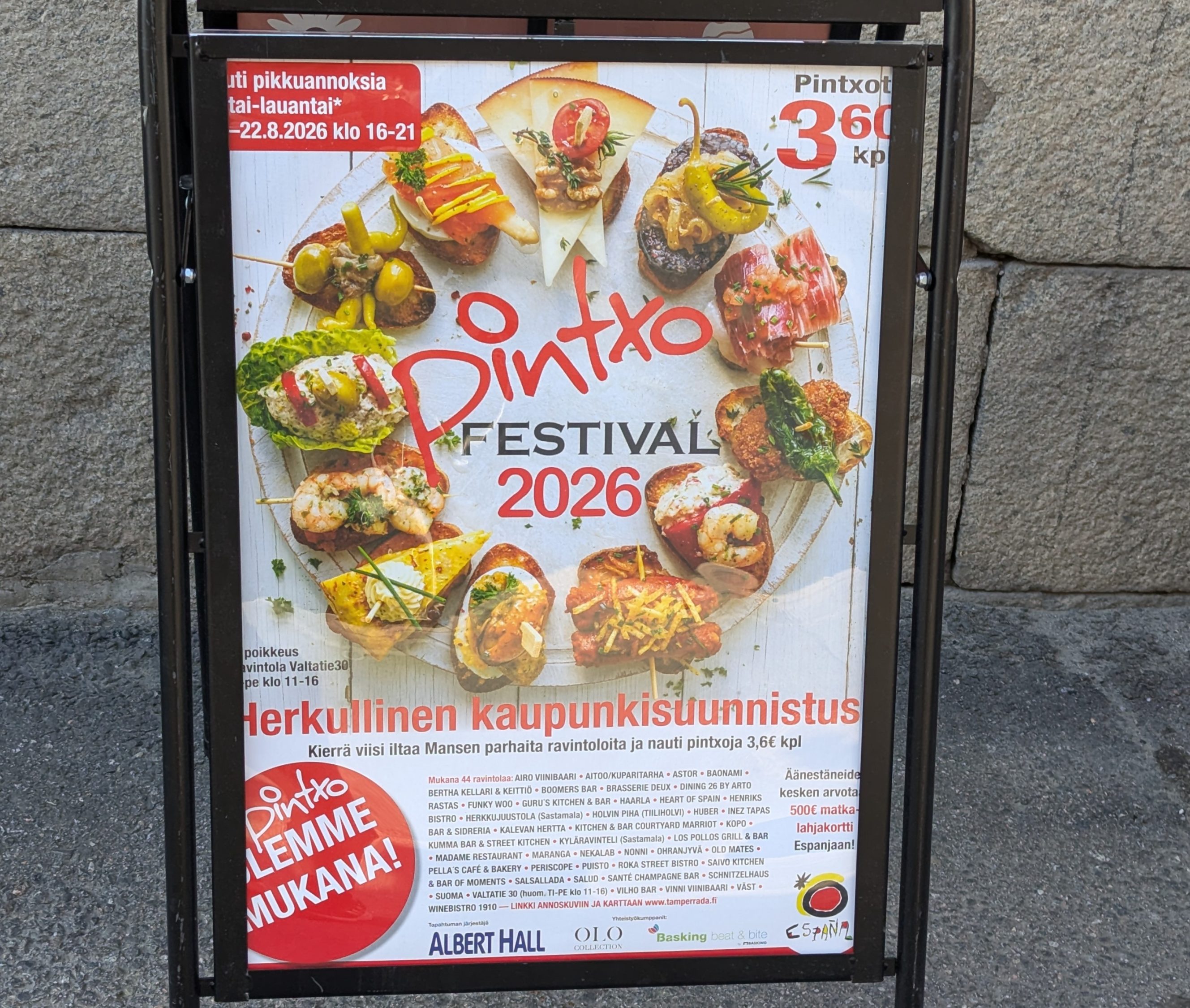 donde comer en tampere